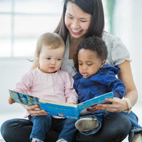 Teacher and Toddlers